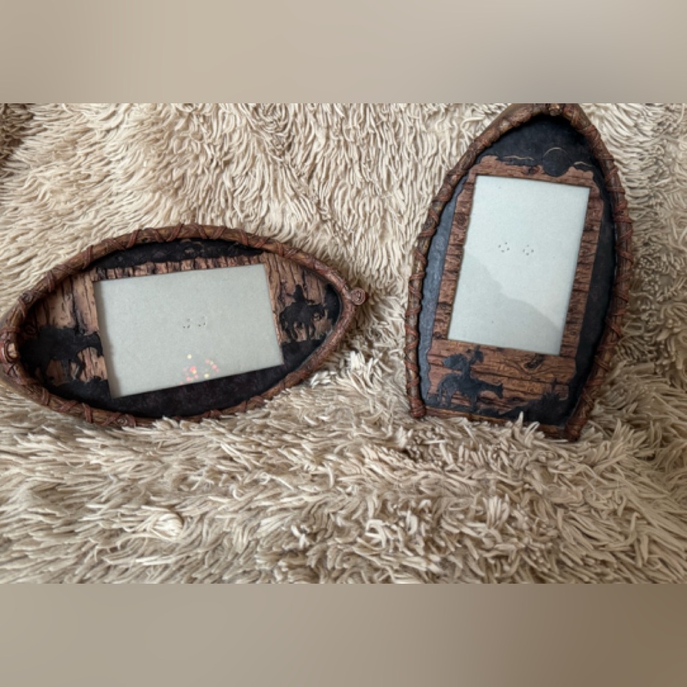 Outdoor themed picture frames.                  5 1/2 x 3/ 1/2